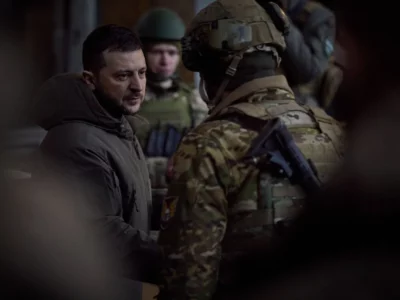 У Бахмуті військові були приємно вражені, що нагороди їм вручає особисто Президент  