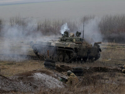 Піхотинці відпрацьовують тактичні дії на Запоріжжі  