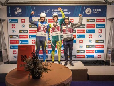 Збірна України здобула дві медалі  з санного спорту на етапі Кубка націй та подякувала ЗСУ  