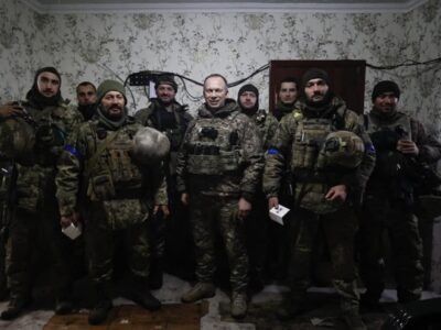 Генерал-полковник Олександр Сирський відвідав військових на Бахмутському напрямку  