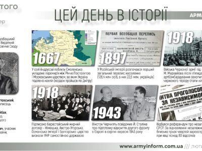 9 лютого. Цей день в історії  