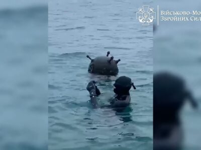 Біля берегів Одещини виявлено та знищено дві дрейфуючі протикорабельні міни  