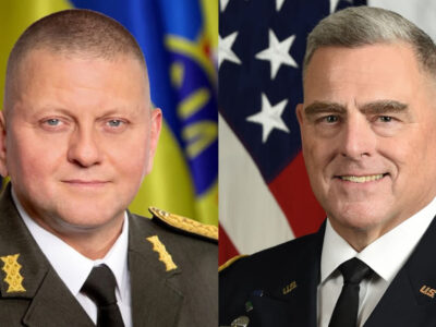 Головнокомандувач ЗСУ провів першу у 2023 році телефонну розмову з генералом Марком Міллі  