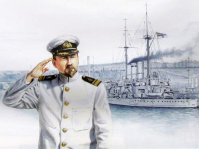 Контр-адмірал В’ячеслав Клочковський — командувач Чорноморського флоту України з 1917 року  