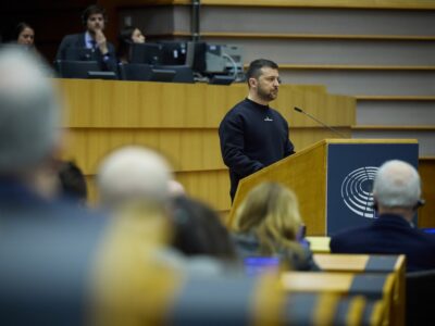 Володимир Зеленський в Європарламенті: Наша перемога гарантуватиме спільні європейські цінності  