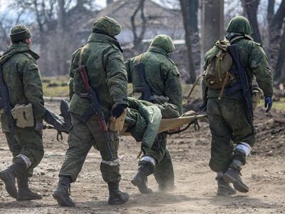 У лікарнях Горлівки до 30% поранених росіян мають обмороження кінцівок — Генштаб