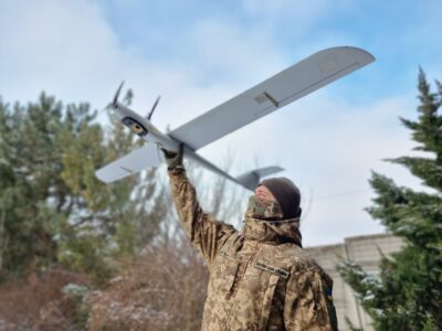 Одна з бригад тероборони отримала безпілотний розвідувальний комплекс «Мара»  