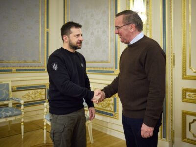 Глава держави зустрівся з федеральним міністром оборони Німеччини  