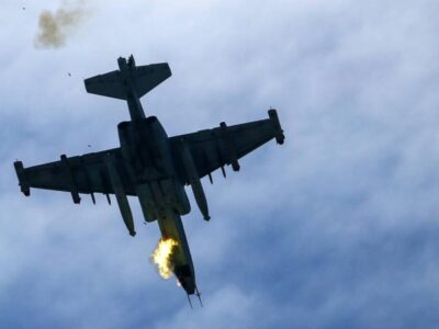 Ворожий штурмовик розбився в Бєлгородській області  