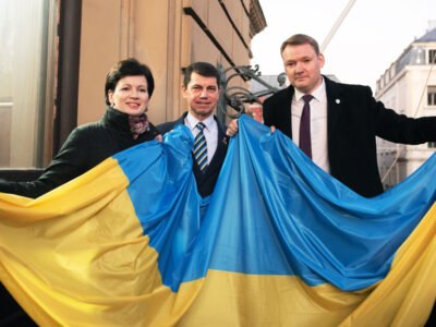 У Ризі на знак солідарності з українським народом проходять Дні України  