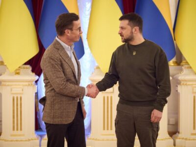 Президент України обговорив з прем’єр-міністром Швеції посилення протиповітряної оборони  