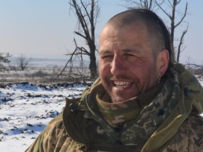 Козак «Самурай» із Черкащини знову прийшов добровольцем до війська  