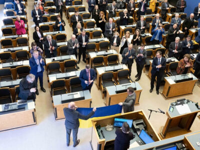 Естонський парламент ухвалив заяву на підтримку України  
