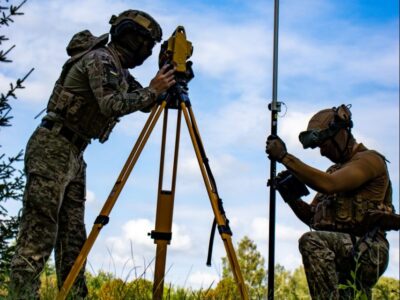Військові топографи активно виконують завдання щодо геопросторової підтримки військ  