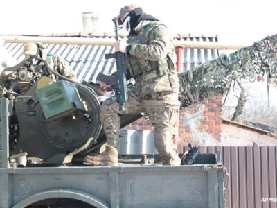 Ми з Бородянки, нам на фронті не страшно — зенітник Ярослав  