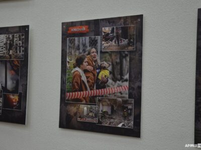 У столиці відкрили фотовиставку «росія — держава терорист»  