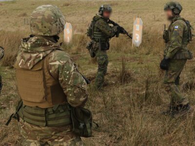 У Британії інструктори з Фінляндії навчають новобранців ЗСУ вогневій підготовці  