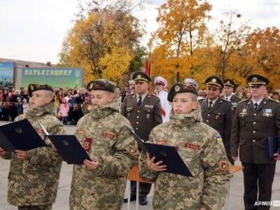 Спеціальність військового льотчика очолює рейтинг мрій харківських кадетів  