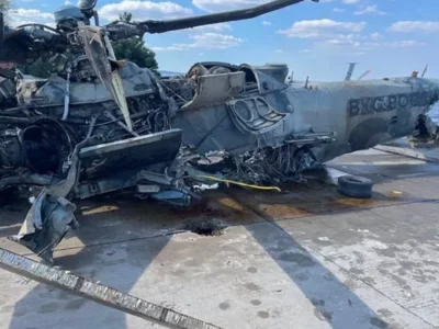 Мі-24П та Мі-35М з тілами пілотів, підняті водолазами НГУ з річок поблизу Києва, будуть черговими доказами російських злочинів  