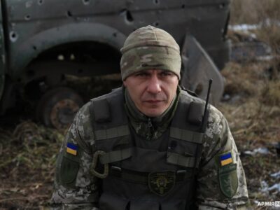 Комроти сержант Мельник про бій під Бахмутом: «Штиковою» атакою вибили рашистів із позицій  