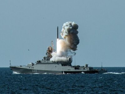 Щонайменше чотири ворожі ракети типу «Калібр» готові до застосування з Чорного моря  