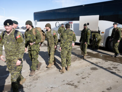 Військові Канади, які готували українців до бойових дій, повернулись додому  