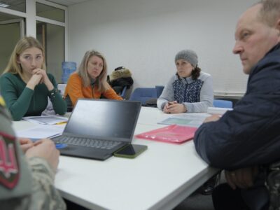 У Координаційному штабі відбулася зустріч з родинами полонених музикантів оркестру окремої бригади морської піхоти  
