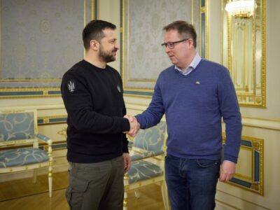 Президент України провів зустріч із міністром оборони Королівства Норвегія  