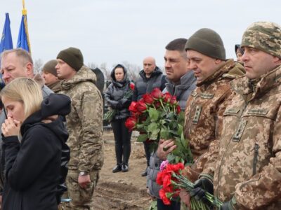 Героя України Олега Адамовського перепоховали в Харкові  