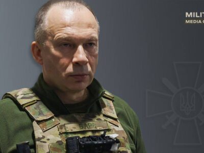 Триває найбільш інтенсивна фаза боїв за Бахмут — Олександр Сирський  