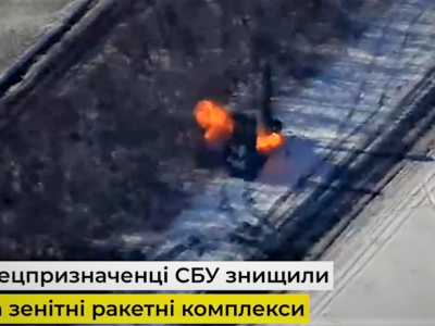 Спецпризначенці СБУ знищили дронами-камікадзе російську техніку  