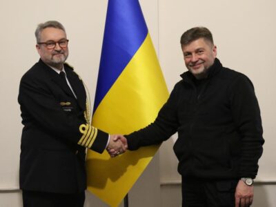 Олександр Поліщук зустрівся з аташе з питань оборони при Посольстві Королівства Норвегія в Україні  