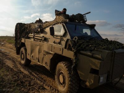 Австралійські Bushmaster ефективно працюють на Бахмутському напрямку  
