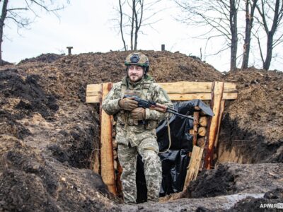Офіцер бригади ТрО розповів про перший бій під Харковом та героїчні вчинки підлеглих поблизу Бахмута  