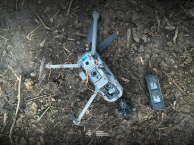 Захисники Донеччини зі стрілецької зброї збили двох «повітряних шпигунів»  