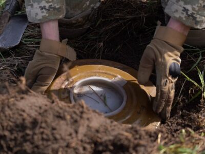 На Північному напрямку за минулий тиждень встановлено кілька десятків протитанкових мінних полів  