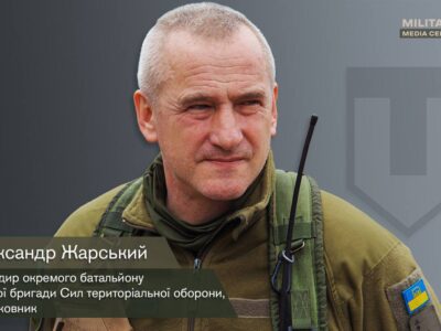 У боях за Бахмут у нас з’явився інстинкт хижака — непереборне бажання нищити ворога — підполковник Олександр Жарський  