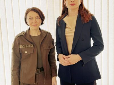 Ганна Маляр провела зустріч зі Спеціальним представником Генсека НАТО з питань жінок, миру та безпеки  