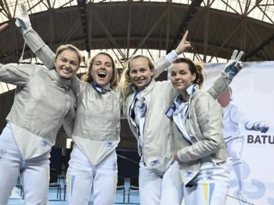 Представниці ЗСУ в складі жіночої збірної України з фехтування виграли Кубок світу  