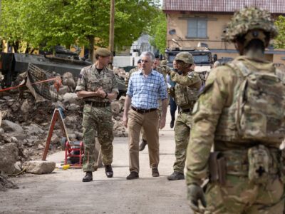 Представник парламенту Великої Британії відвідав навчання українських військових  