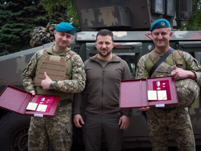 Верховний Головнокомандувач присвоїв звання Героя України двом офіцерам морської піхоти  