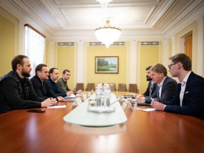 Новий глава делегації Міжнародного комітету Червоного Хреста в Україні відвідав Офіс Президента  