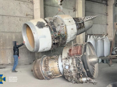 Зупинена спроба нелегального вивезення в Іран двигунів до військово-транспортних літаків  