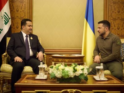 Володимир Зеленський висловив особливу подяку Іраку за підтримку України в межах міжнародних організацій  