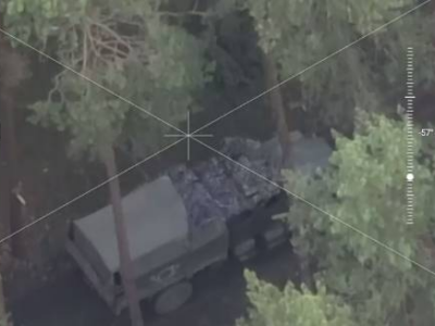 На Донеччині військовий склад окупантів злетів у повітря  