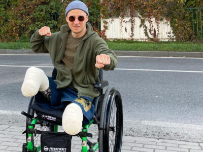 «Мені замало просто «ходити», існувати, я хочу ЖИТИ» — воїн із позивним «Терен» розповів про «нові ноги» та нові плани  