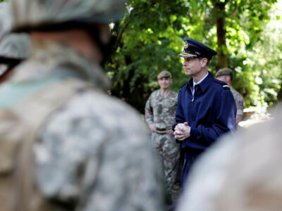 Принц Едуард здійснив візит до українських військових, які проходять підготовку у Великій Британії  