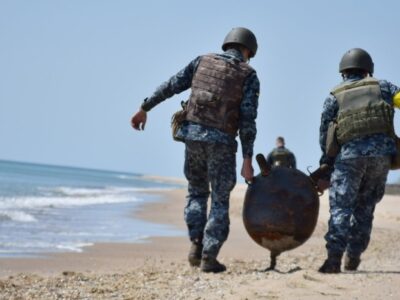 В акваторії моря на Одещині вже зафіксовано міни та невикористані боєприпаси  