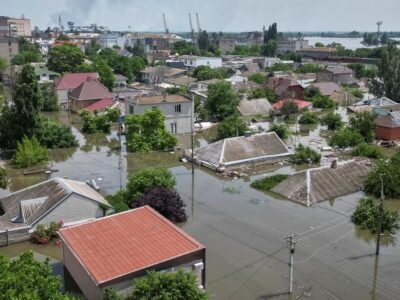 На Херсонщині під водою залишаються 3103 житлові будинки  