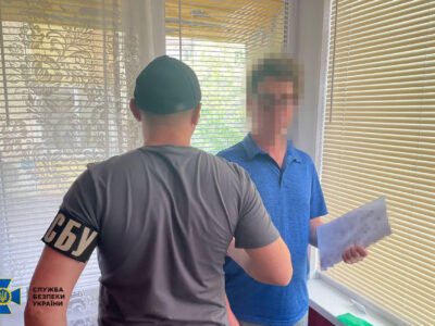 Затримано чинного посадовця Херсонської ОВА, який у період окупації міста працював на рашистів  